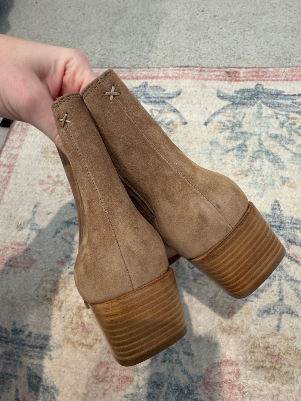 NWOT Rag & Bone Rover Suede Ankle Boots - Picture 5 of 8